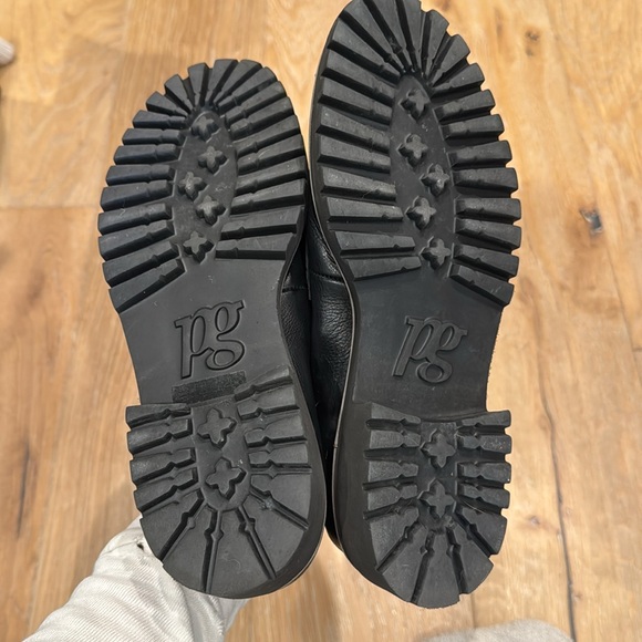 Paul Green Lug Loafers Black Super Soft Leather. Fits 8.5 - Picture 6 of 9